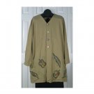Harvest Organic Cotton Jacket by Blue Fish - Artichoke S/1 (Code CMJ )