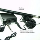 Directional microphone with wind cover