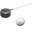 Crystal controlled stethoscope audio transmitter