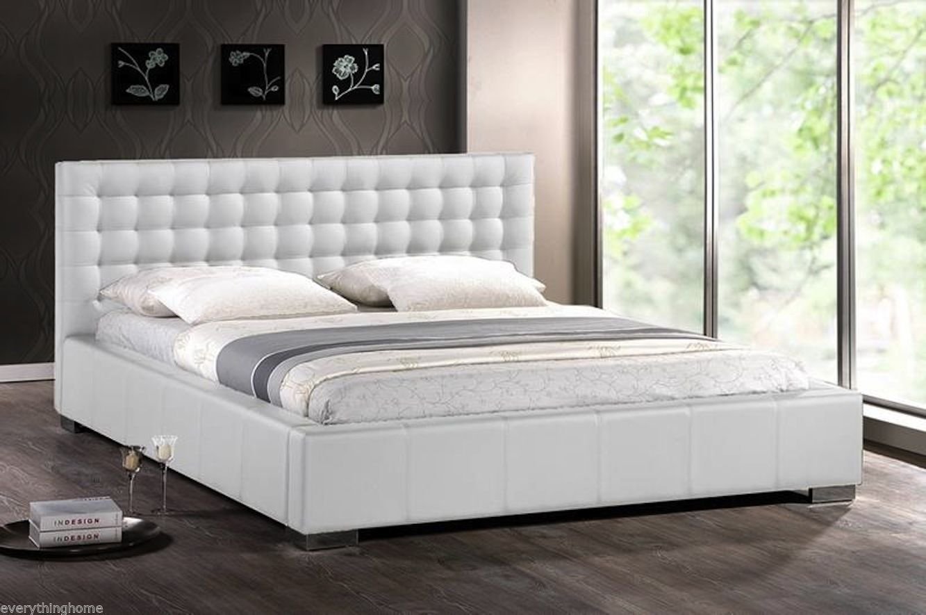 padded bed frame