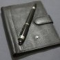 MB Soft Grain Leather Wallet and Pen with Case