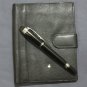 MB Soft Grain Leather Wallet and Pen with Case