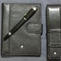 MB Soft Grain Leather Wallet and Pen with Case