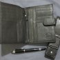 MB Soft Grain Leather Wallet and Pen with Case