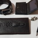 Crocodile Head Wallet Set