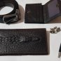 Crocodile Head Wallet Set