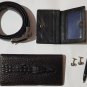 Crocodile Head Wallet Set