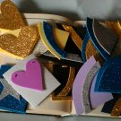 Glitterbookmarks