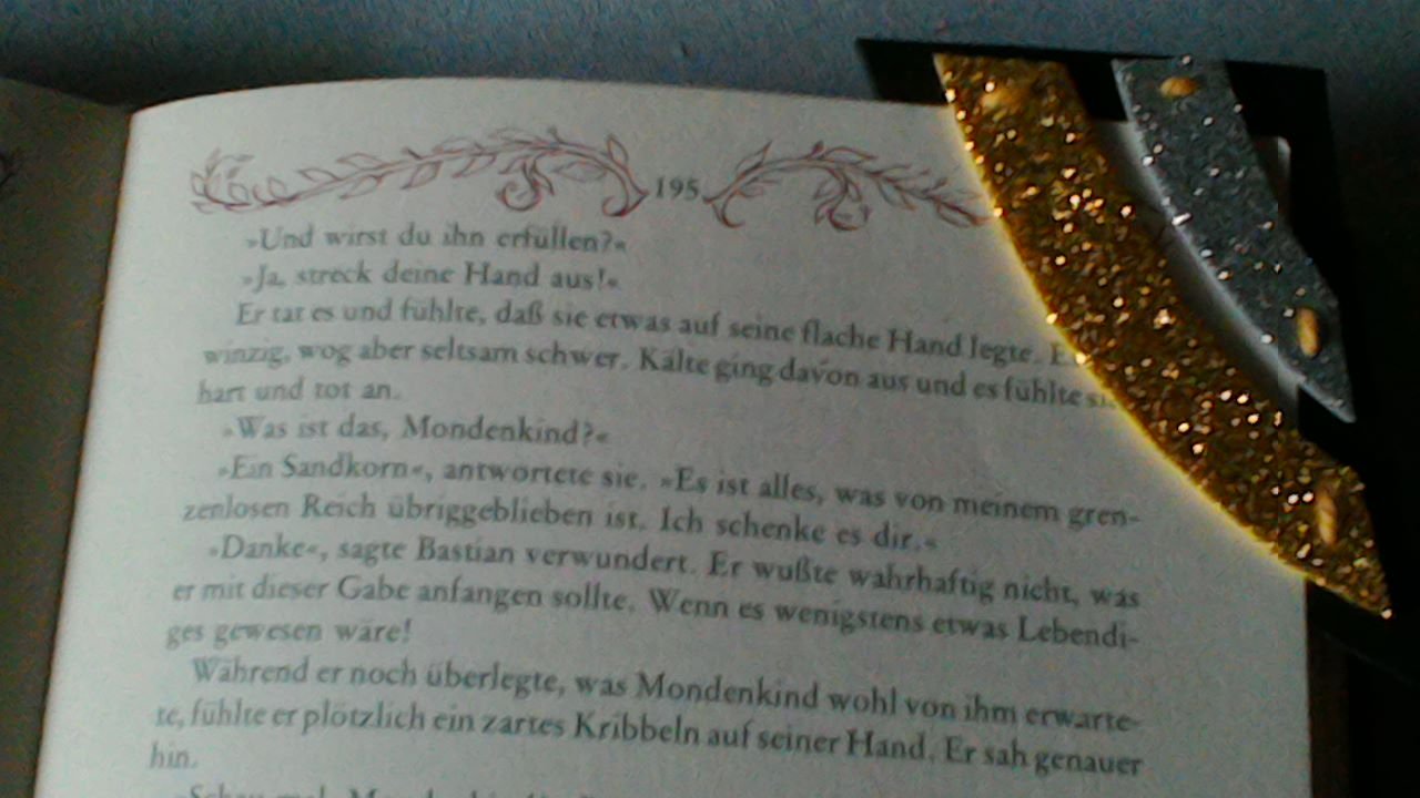 Glittermoosgummi Bookmarks