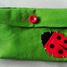 Little ladybird feltbag