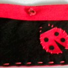 Goodluck ladybird feltbag