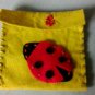 Goodluck ladybird feltbag