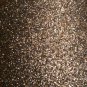 Golden glitter heartbookmark