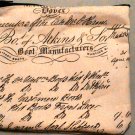 Vintage 1885 manufacturers linenbag