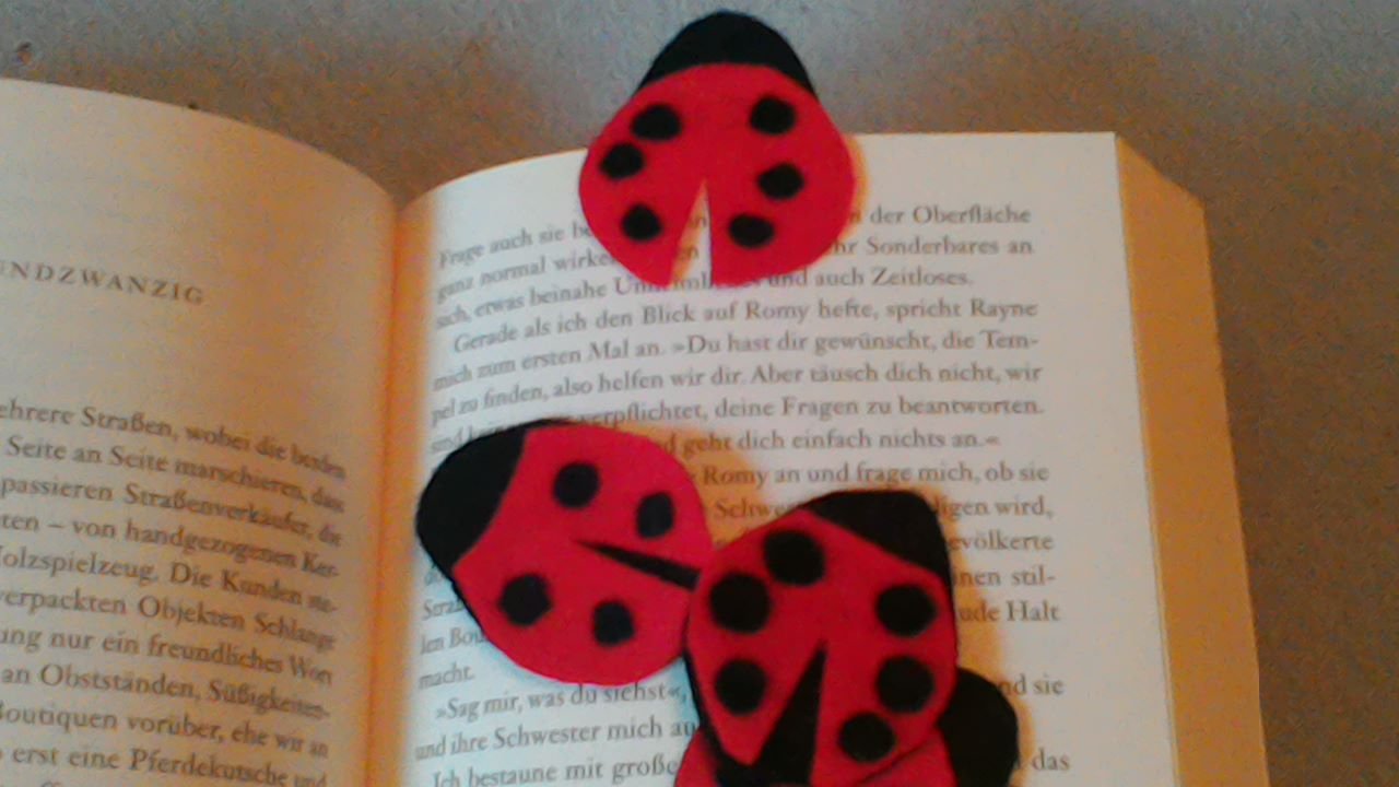 Ladybird bookmark
