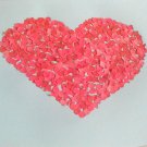 Confettipicture Red Heart