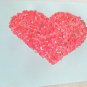 Confettipicture Red Heart