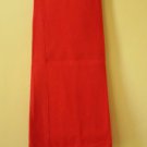 Red Pure Cotton Traditional Indian Saree Petticoat - One Size