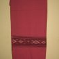 Indian Bhutti Handwoven 100% Woollen Kullu Shawl in Dusky Rose Pink