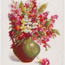 #14 Easter Postcard  raised lettering  unused