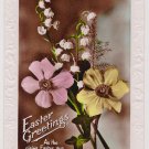 #16 Real Photograph Easter Embossed Glossy Postcard   unused ?
