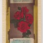 #86  Birthday Wife Embossed  Glossy Real Photograph Vintage Postcard ( used )