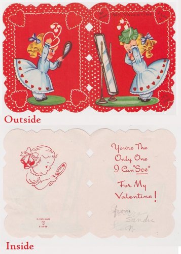 # 15 Valentine Card  used