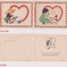 #33 Mexican boy girl children's valentine card