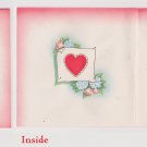 40 For my love Valentine Card  used