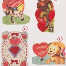 #47  Lot of four children's  valentine cards