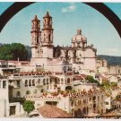 #116  The Church of Santa Prisca. Taxco. Mexico real photograph postcard unused  Printed in Mexico