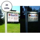 SunPal 20LED Solar Real Estate Sign Light