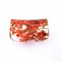 Extra Wide Resin Ring with Red Baby's Breath Flowers