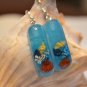 Seashell Exotic Dangle Earrings