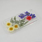 White Daisy and Leaf Larkspur Case for Iphone 5/5s