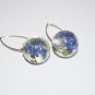 Real Flower Sphere Earrings