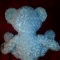 WHITE 14" Patch Bear Plush Toy FIESTA 2000 Stuffed Animals Boys Girls Kids