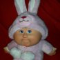 2008 Cabbage Patch Doll Pink Bunny Suit Appalachian Artworks Stuffed/Beanie 3+