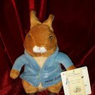 PETER RABBIT Beatrix Potter 7"Soft Plush Toy Stuffed Animals Bunny Boys Girls 3+