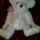 13.5" Strawbeary Sherbeat BEAR  AM Creations Soft Plush Stuffed Animal Toy Girls