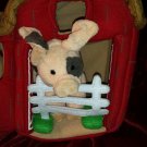 11" FAO Schwarz Soft Plush BARN PLAYSET for Boys and Girls