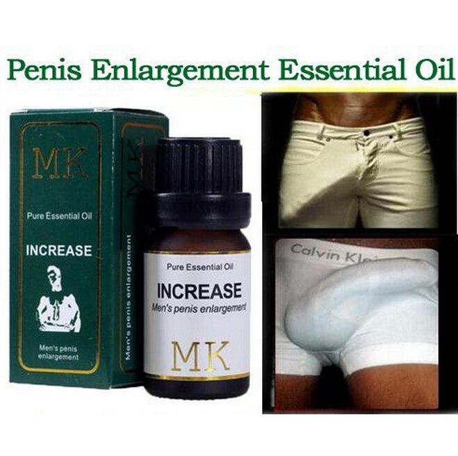 2 bottles mk Male Natural Essential Oils Penis Enlargement Oil