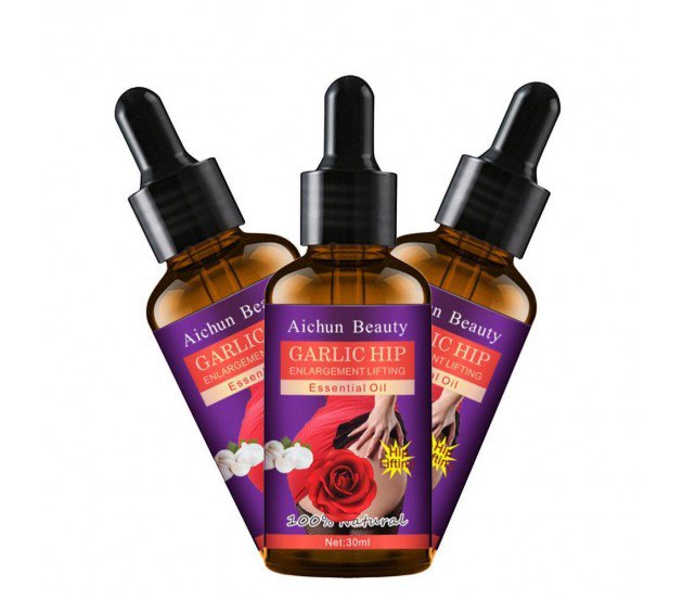 3 bottles. Aichun Beauty Garlic Hip Butt Enlargement Lifting Essential