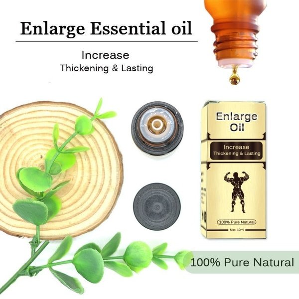 5 bottles enlarge oil Male Natural Essential Oils Penis Enlargement Oil