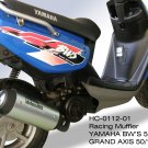 Racing muffler for YAMAHA AXIS/ BW'S 50/100