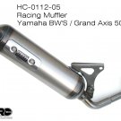 Racing muffler for YAMAHA AXIS/ BW'S 50/100