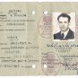 Polish WW2 Temporary Document ID for ex Prisoner of KL, 1949