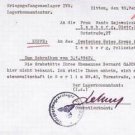 Rare German WW2 Rotes Kreuz Document from Lager POWs Zittau, 1942