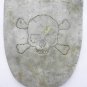 Original German WW2 Unusual Large Shield with Skull & Bones, Trench Art 1942