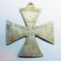 Rare German WW2 Iron Cross made in Aluminum, Soldier Art Trench